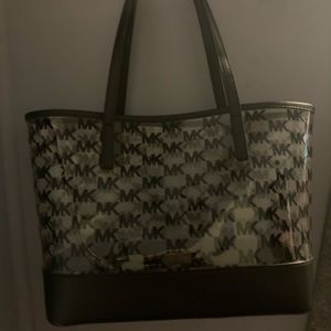 Michael Kors clear tote